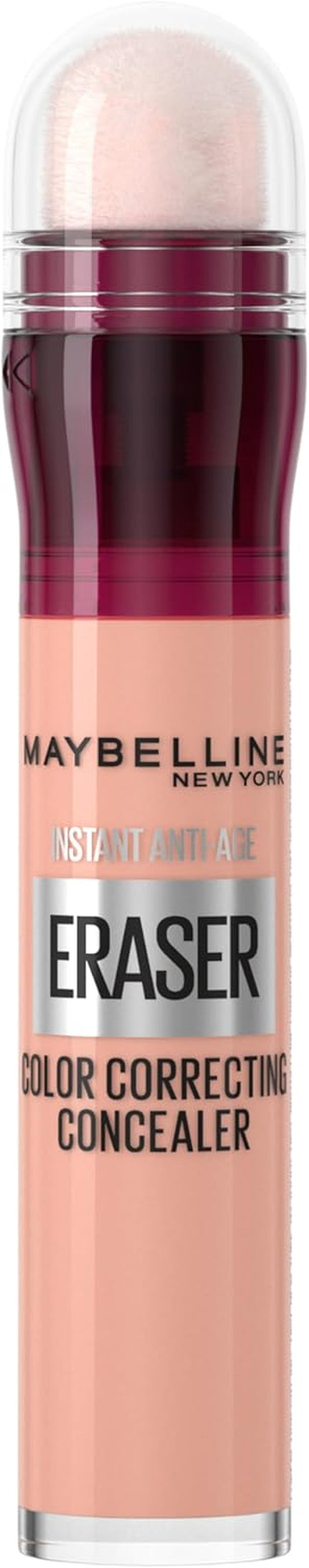 Maybelline New York Borrador Instantáneo Antienvejecimiento, Corrector De Ojos, Corrector De Ojeras Y Manchas, Fórmula Ultramezclable [05 Abrillantador]