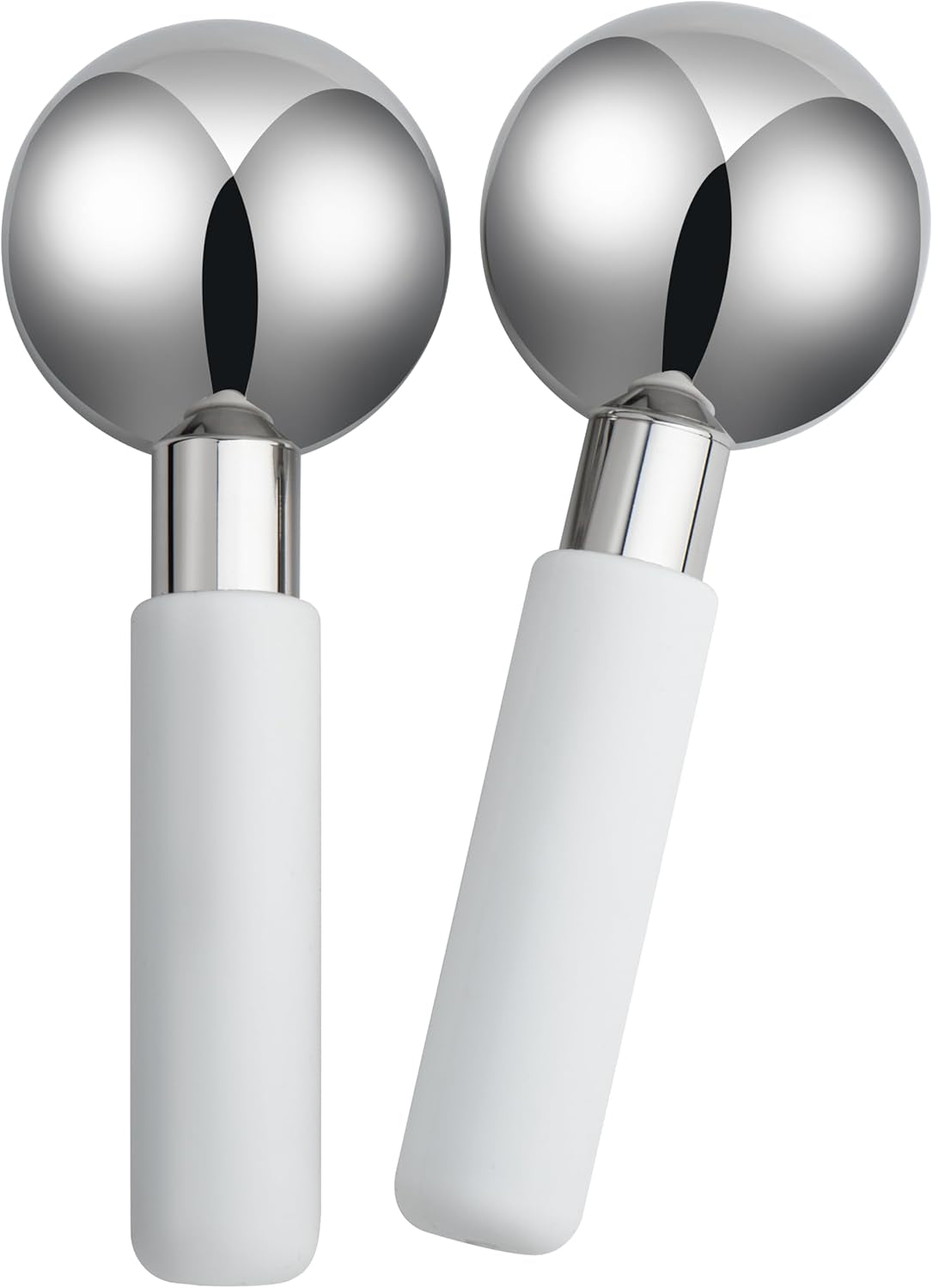 Floraison Rodillo De Enfriamiento De Hielo Para La Piel De La Cara, Bolas Frías, Acero Inoxidable Quirúrgico Para Masaje Facial, Cuello, Ojos, Tratamiento Antienvejecimiento Varitas